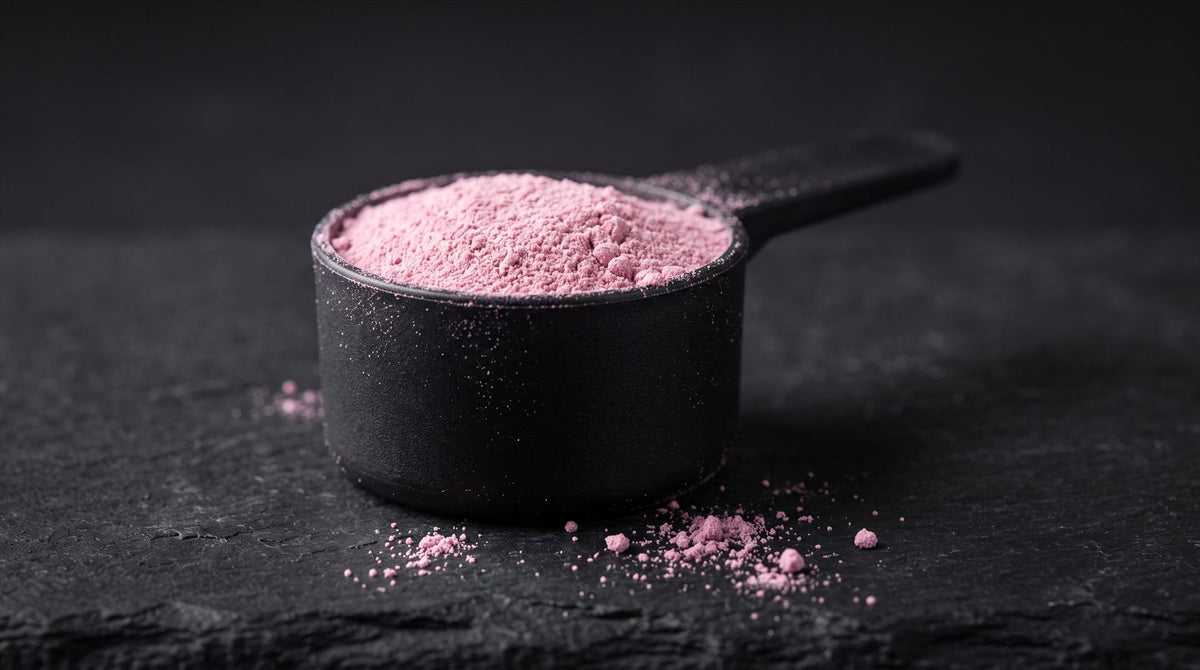 Messlöffel mit Wild-Berry-Pulver