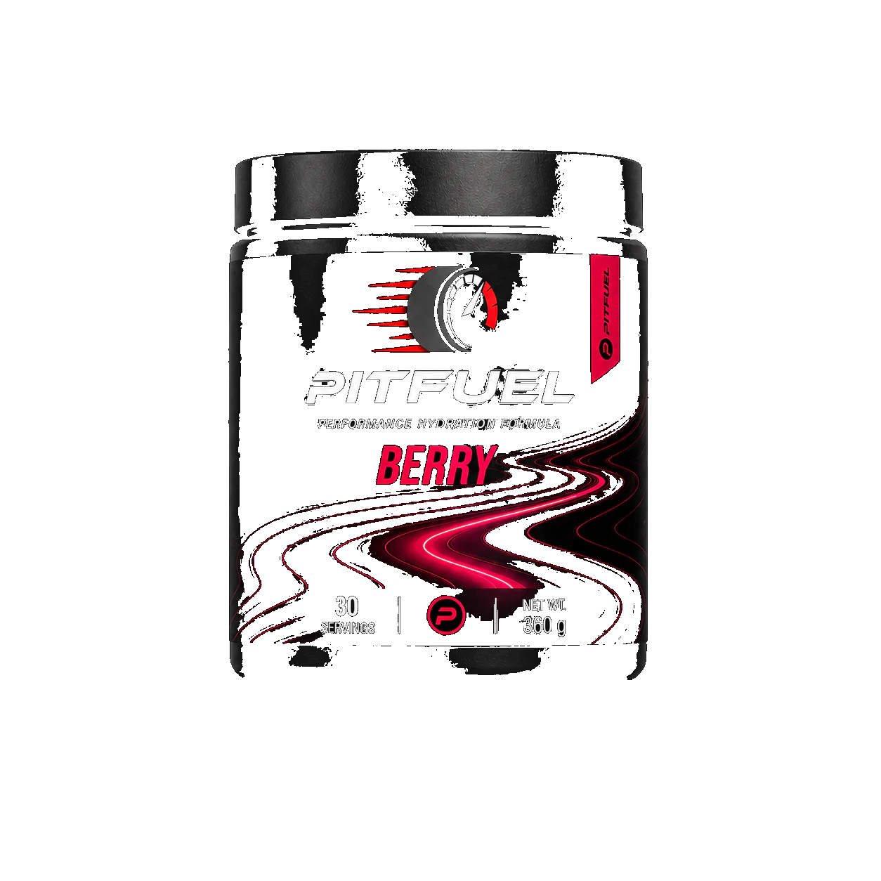 PITFUEL Electrolytes Wild Berry, freigestellt