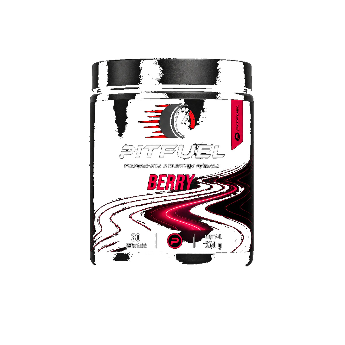PITFUEL Electrolytes Wild-Berry, freigestellt